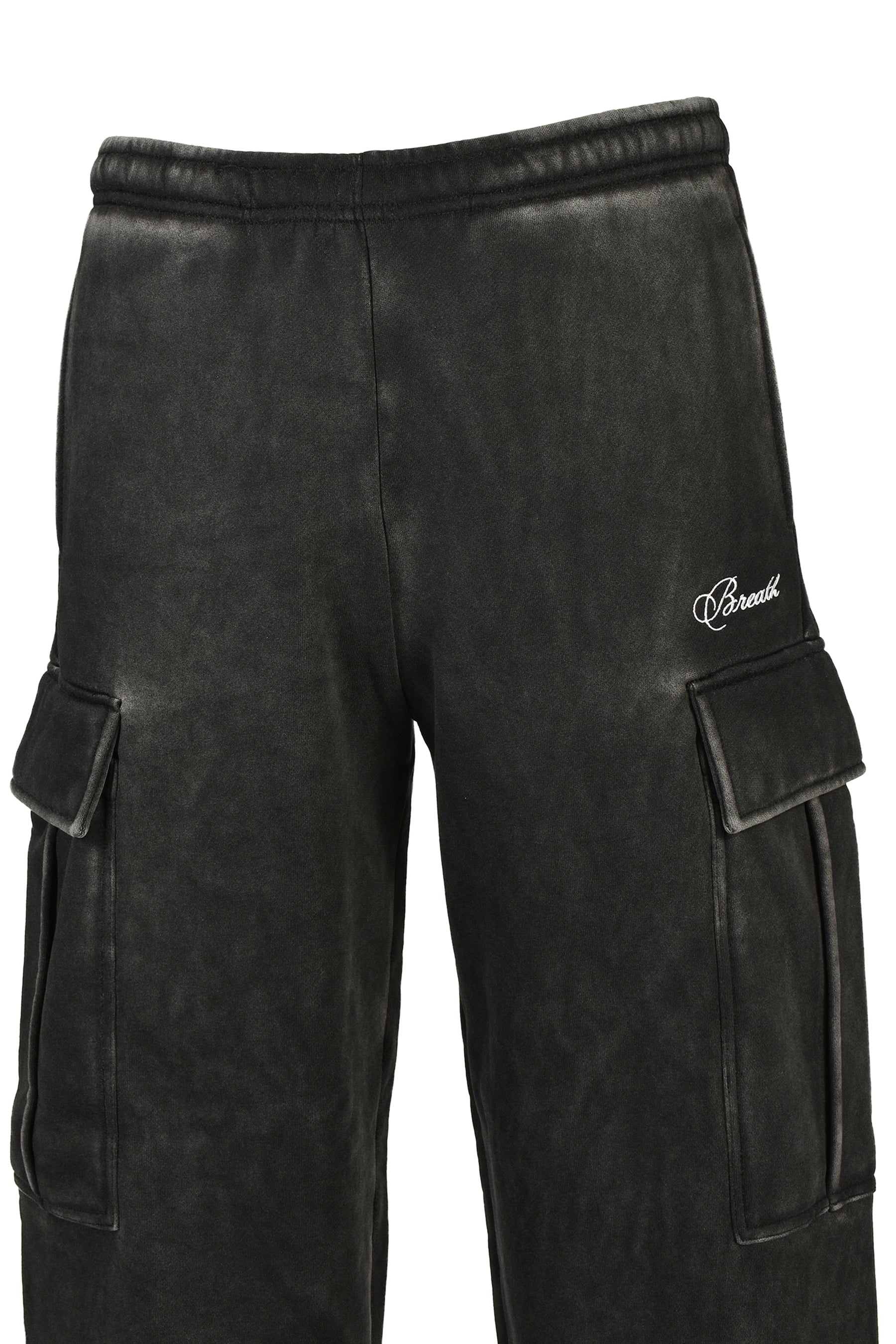 FADE CARGO PANTS / BLK