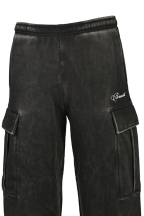 FADE CARGO PANTS / BLK