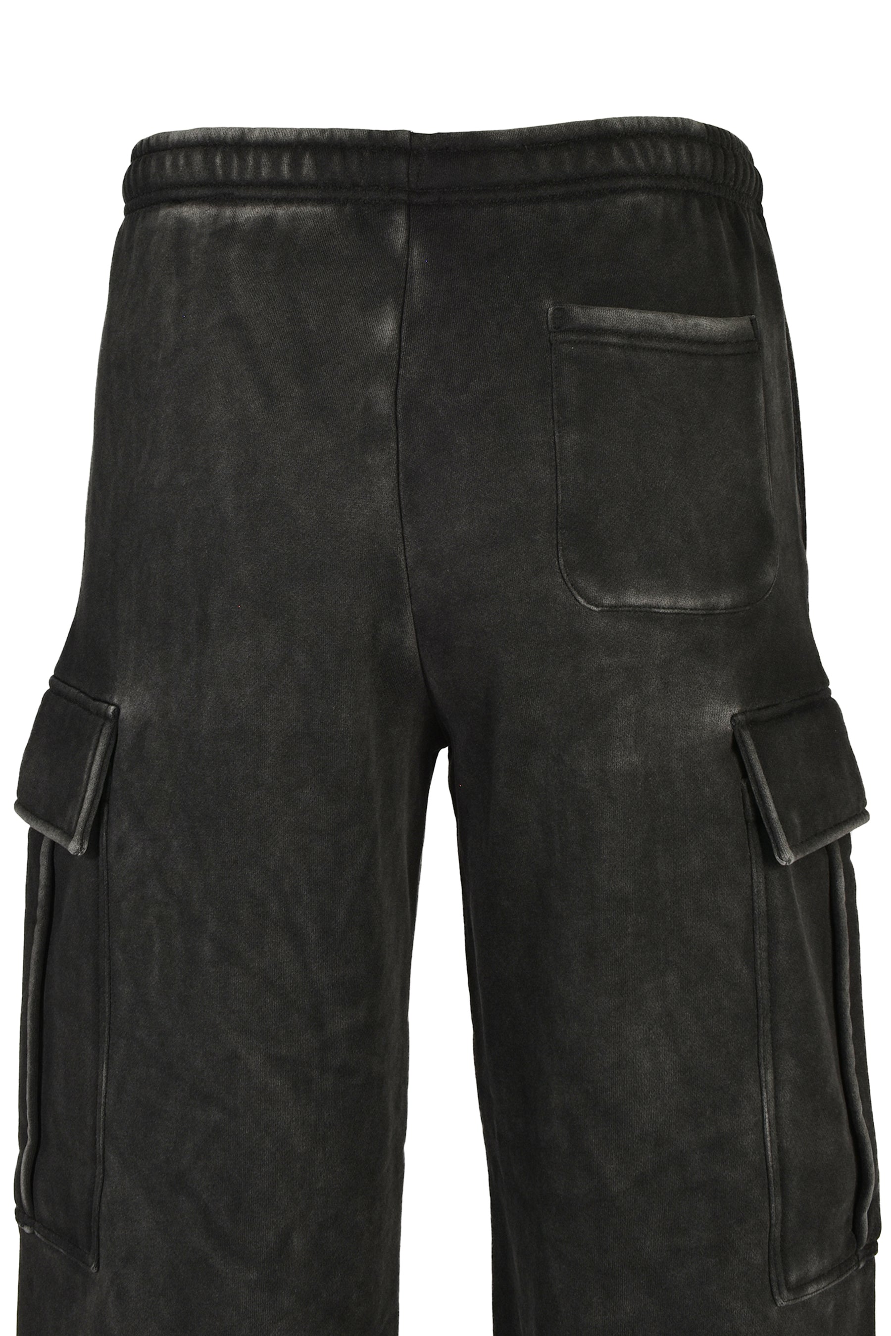FADE CARGO PANTS / BLK