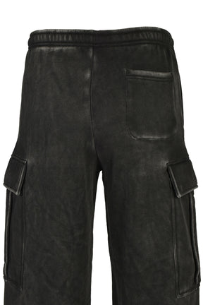 FADE CARGO PANTS / BLK