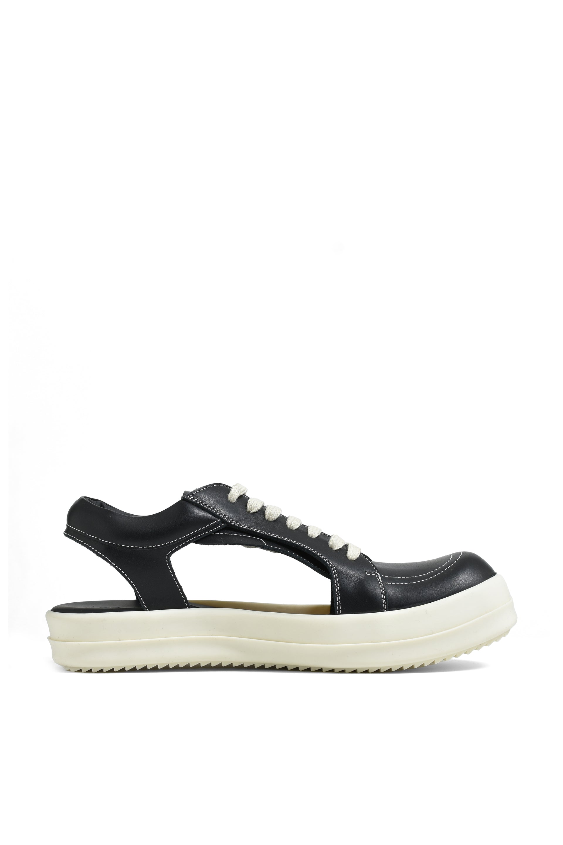 Rick Owens HOLLOWED VINTAGE SNEAKS / BLK MILK