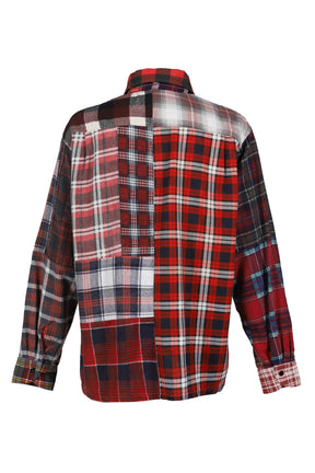 FLANNEL SHIRT -> STRAIGHT HEM SHIRT / ASSORTED