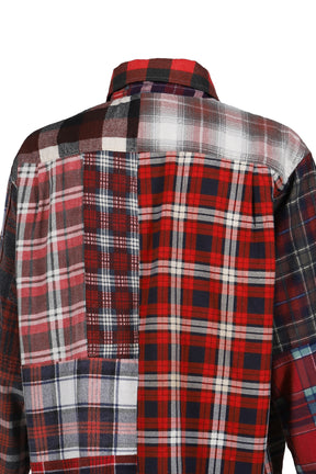 FLANNEL SHIRT -> STRAIGHT HEM SHIRT / ASSORTED