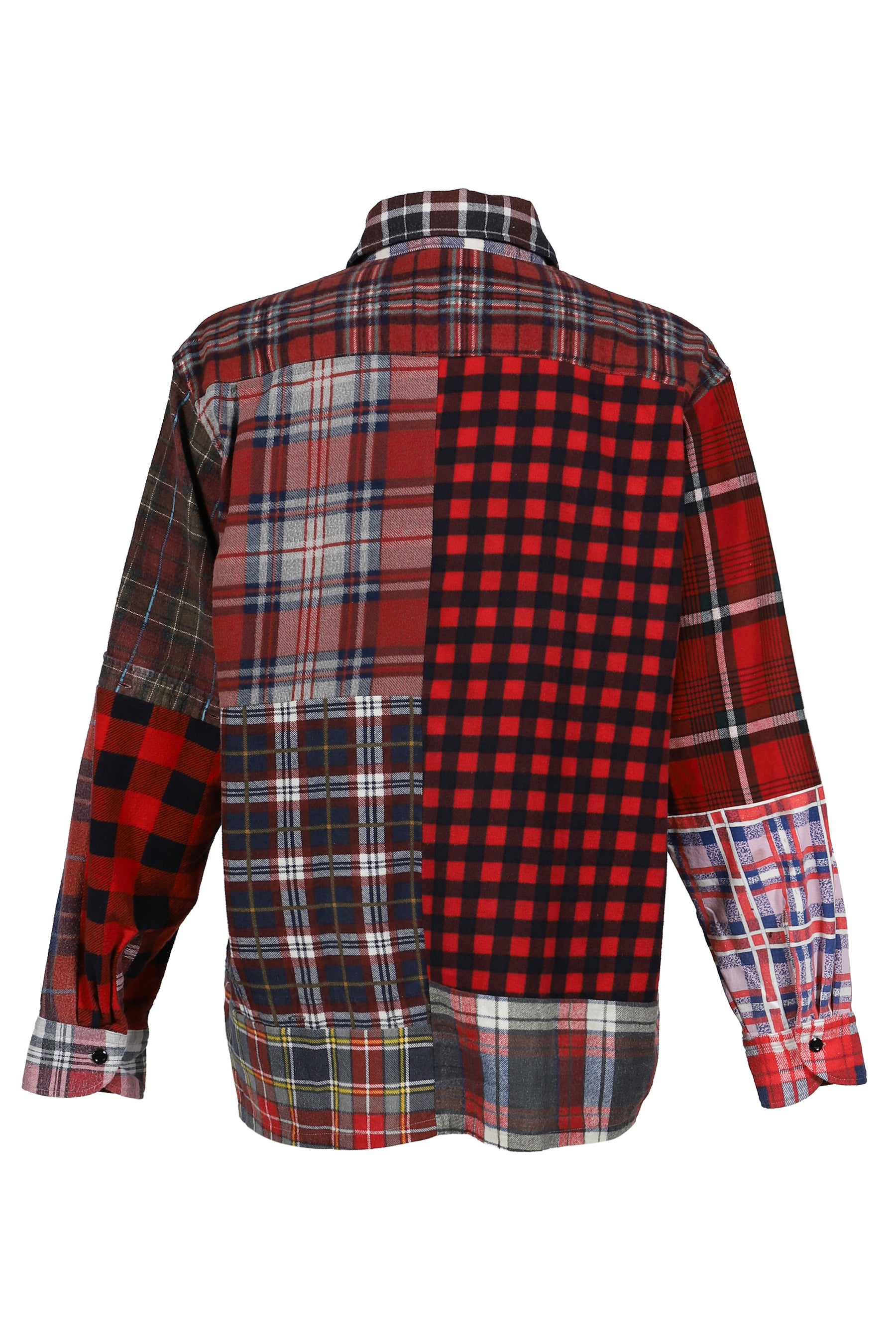 FLANNEL SHIRT -> STRAIGHT HEM SHIRT / ASSORTED