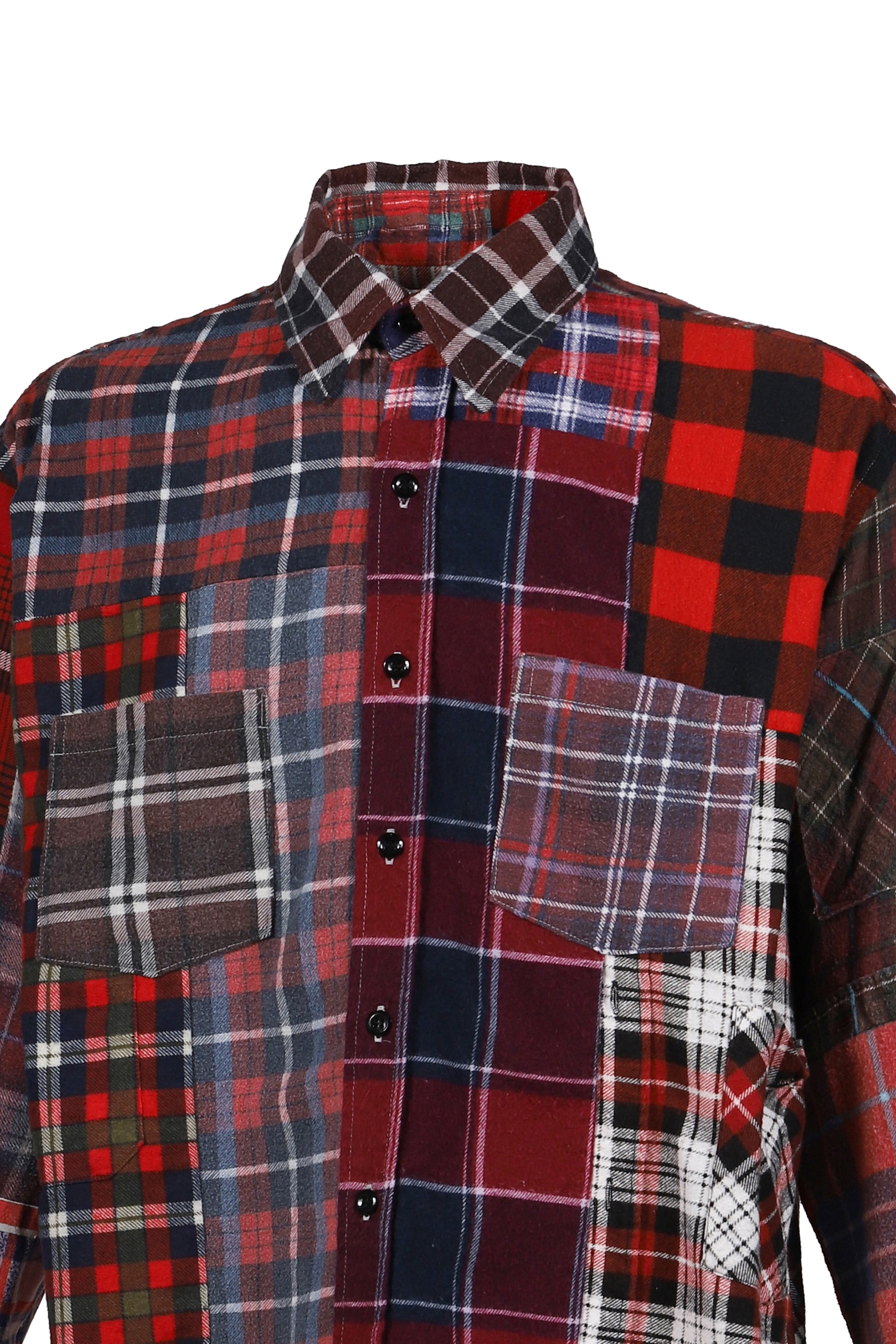 FLANNEL SHIRT -> STRAIGHT HEM SHIRT / ASSORTED