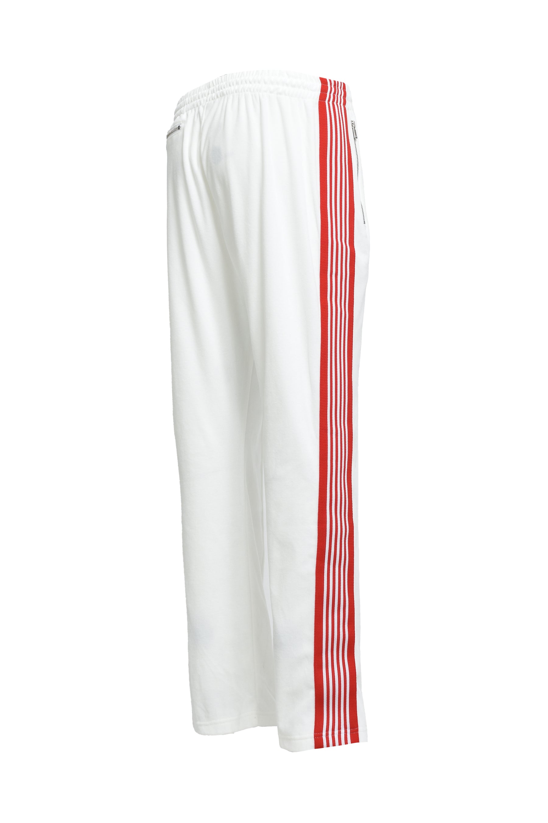 NARROW TRACK PANT - C/PE VELOUR / WHT MULTI