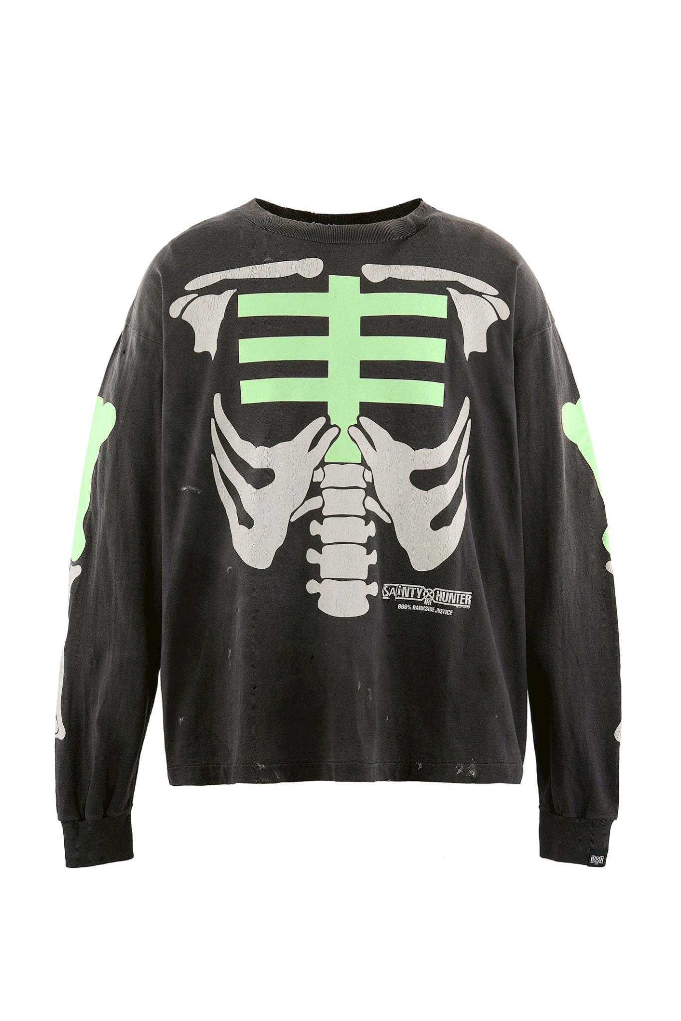 BH_LS T-SHIRT/BONE / BLK