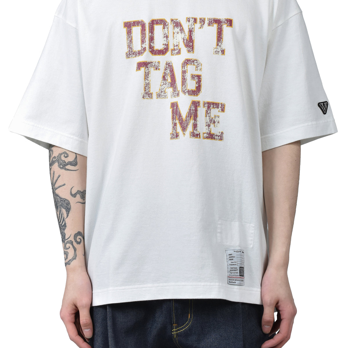 Maison MIHARA YASUHIRO ミハラヤスヒロ SS26 DON'T TAG ME PRINTED