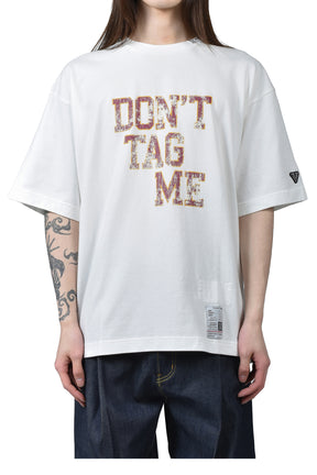 Maison MIHARA YASUHIRO DON'T TAG ME PRINTED TEE / WHT