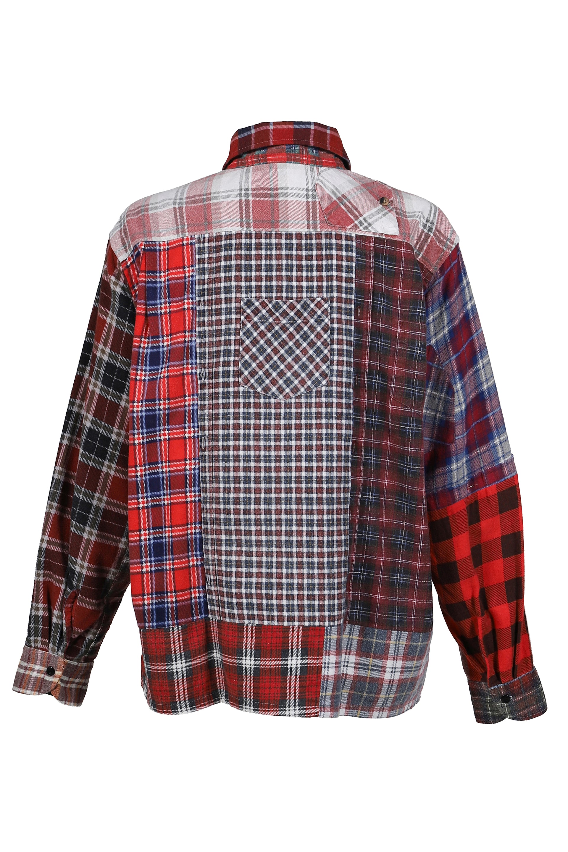 FLANNEL SHIRT -> STRAIGHT HEM SHIRT / ASSORTED