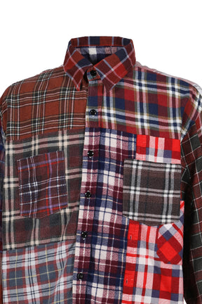 FLANNEL SHIRT -> STRAIGHT HEM SHIRT / ASSORTED