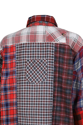 FLANNEL SHIRT -> STRAIGHT HEM SHIRT / ASSORTED