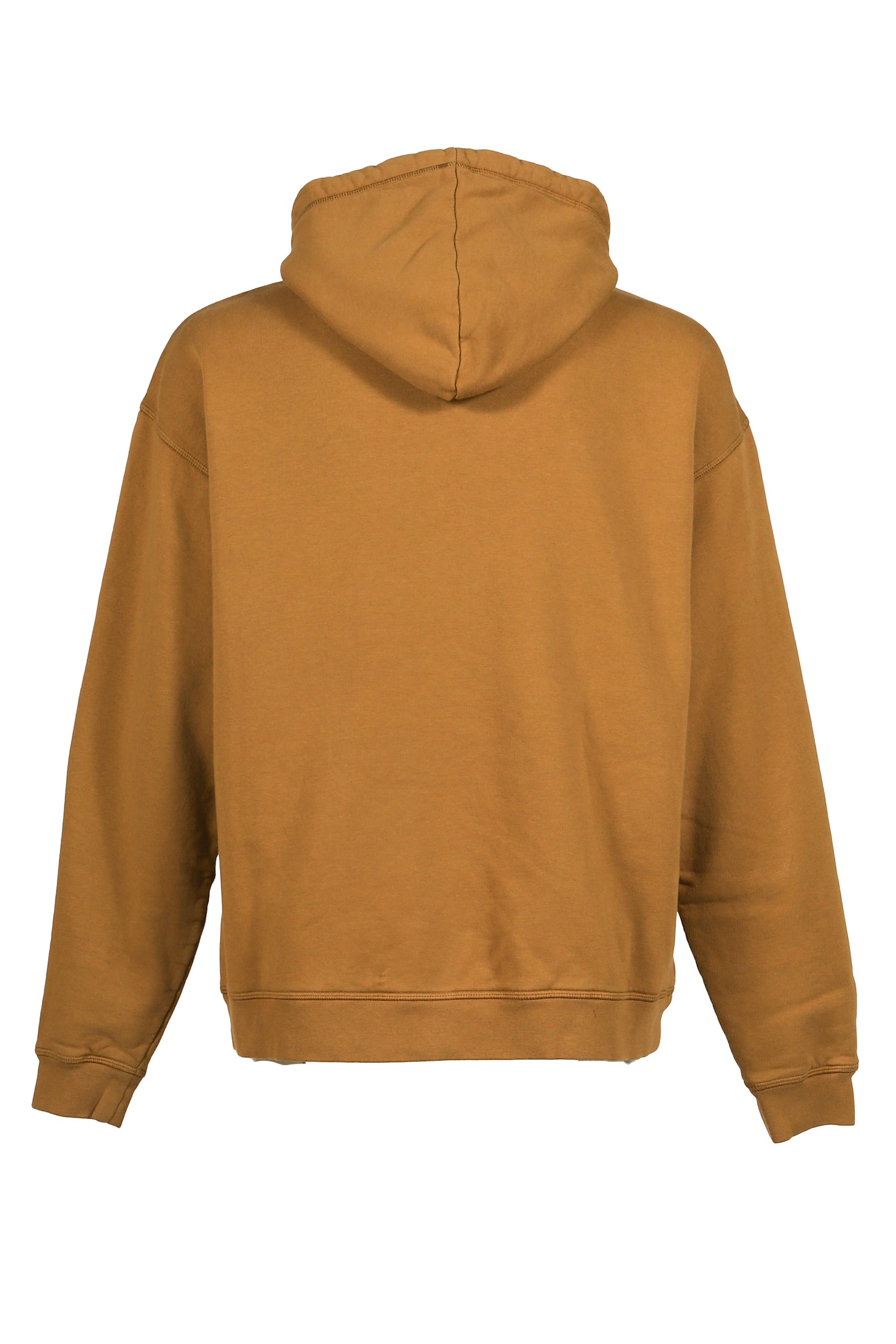 RELAX FIT ZIPPED HOODIE / COCOA