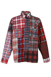 FLANNEL SHIRT -> STRAIGHT HEM SHIRT / ASSORTED