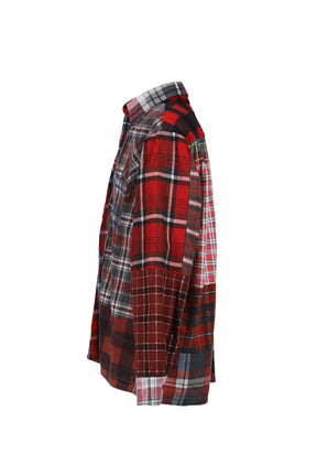 FLANNEL SHIRT -> STRAIGHT HEM SHIRT / ASSORTED