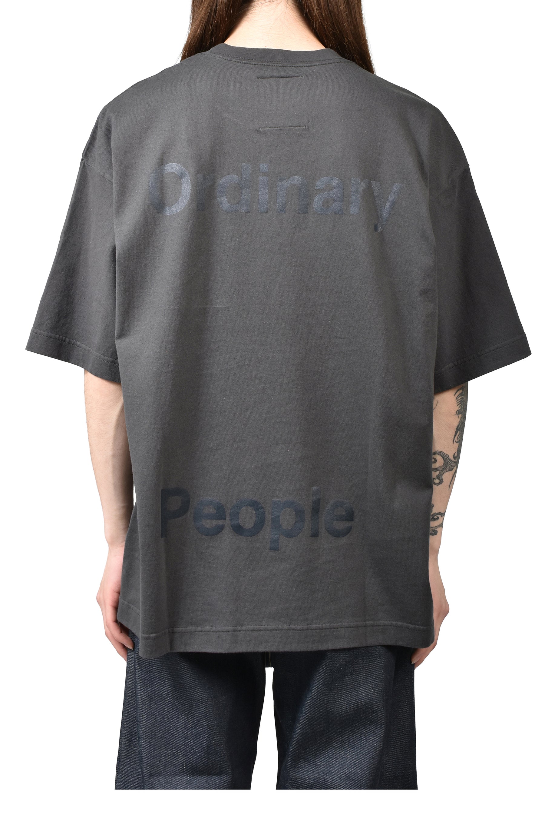 Maison MIHARA YASUHIRO DON'T TAG ME PRINTED TEE / BLK
