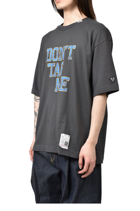 Maison MIHARA YASUHIRO DON'T TAG ME PRINTED TEE / BLK