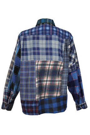 FLANNEL SHIRT -> STRAIGHT HEM SHIRT / ASSORTED