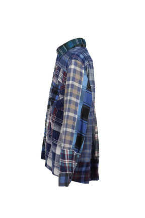 FLANNEL SHIRT -> STRAIGHT HEM SHIRT / ASSORTED