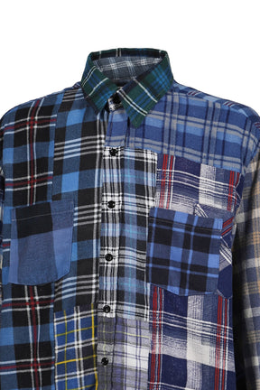 FLANNEL SHIRT -> STRAIGHT HEM SHIRT / ASSORTED