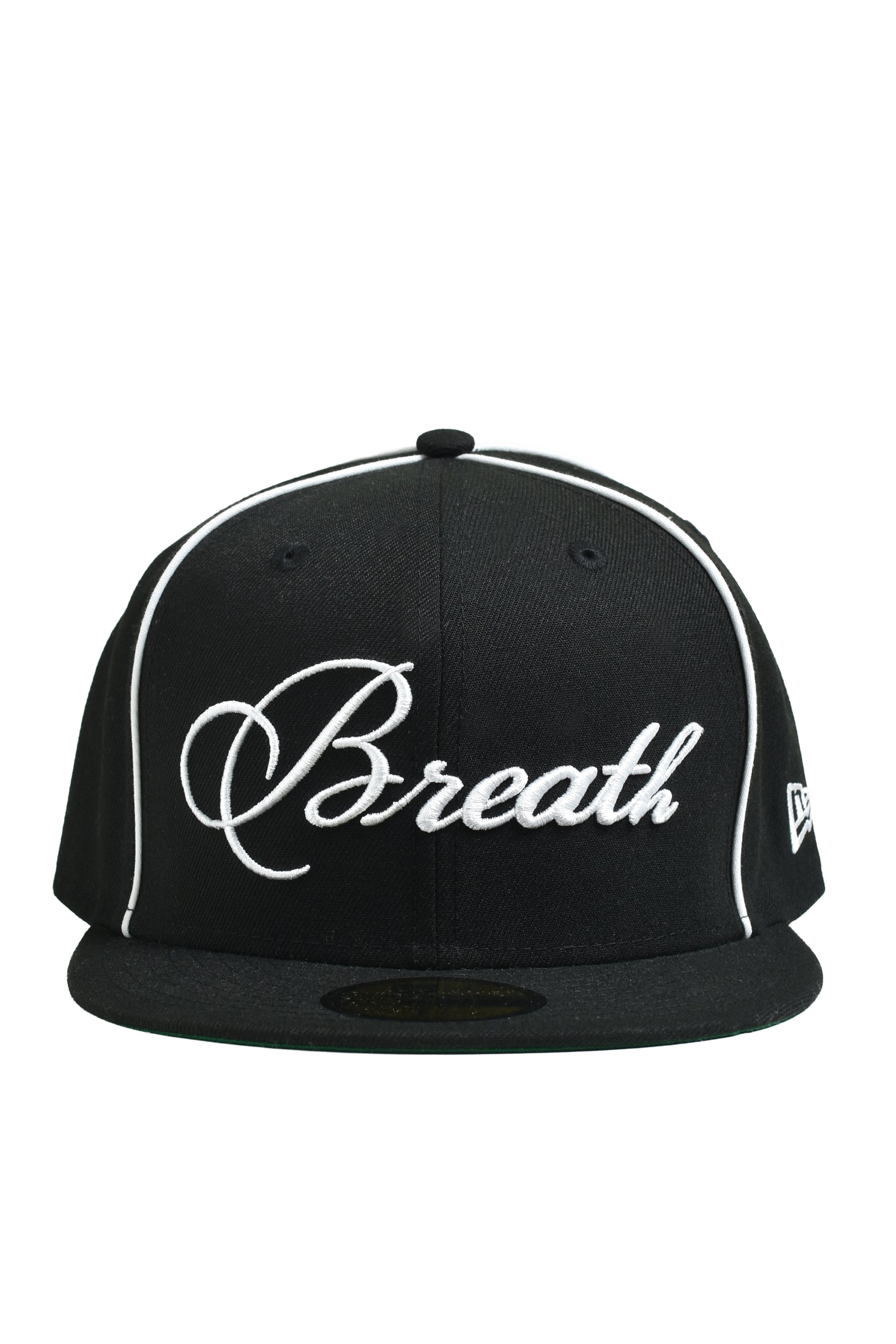BREATH × NEW ERA SCRIPT LOGO PIPING 59FIFTY / BLK