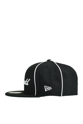 BREATH × NEW ERA SCRIPT LOGO PIPING 59FIFTY / BLK
