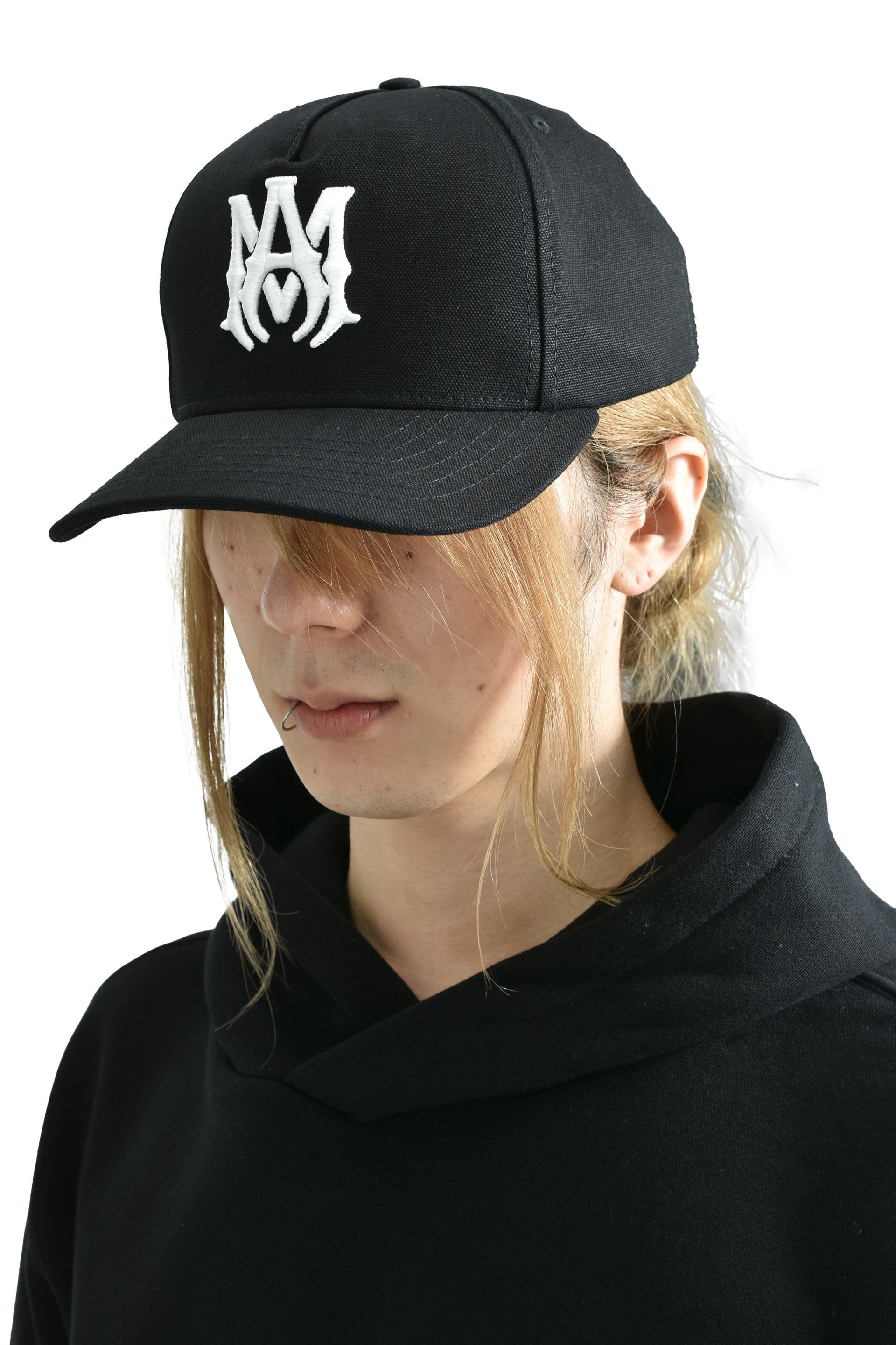 FULL CANVAS MA HAT / BLK