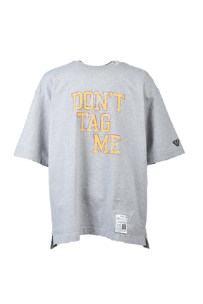 DON'T TAG ME PRINTED TEE / GRY