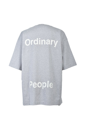 DON'T TAG ME PRINTED TEE / GRY