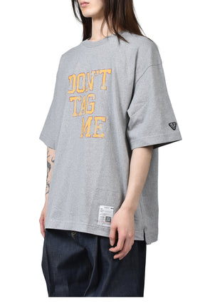 Maison MIHARA YASUHIRO DON'T TAG ME PRINTED TEE / GRY