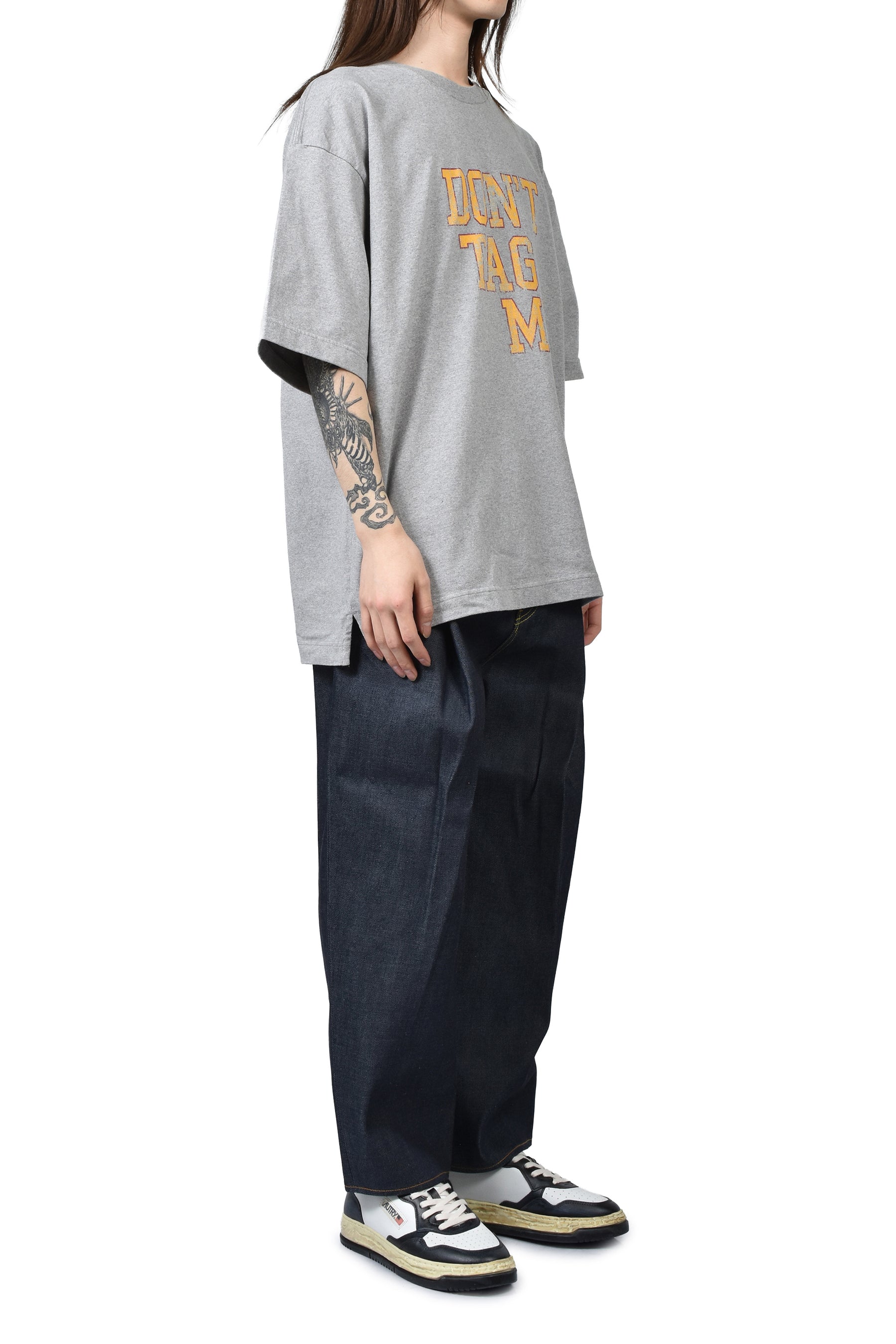 Maison MIHARA YASUHIRO DON'T TAG ME PRINTED TEE / GRY