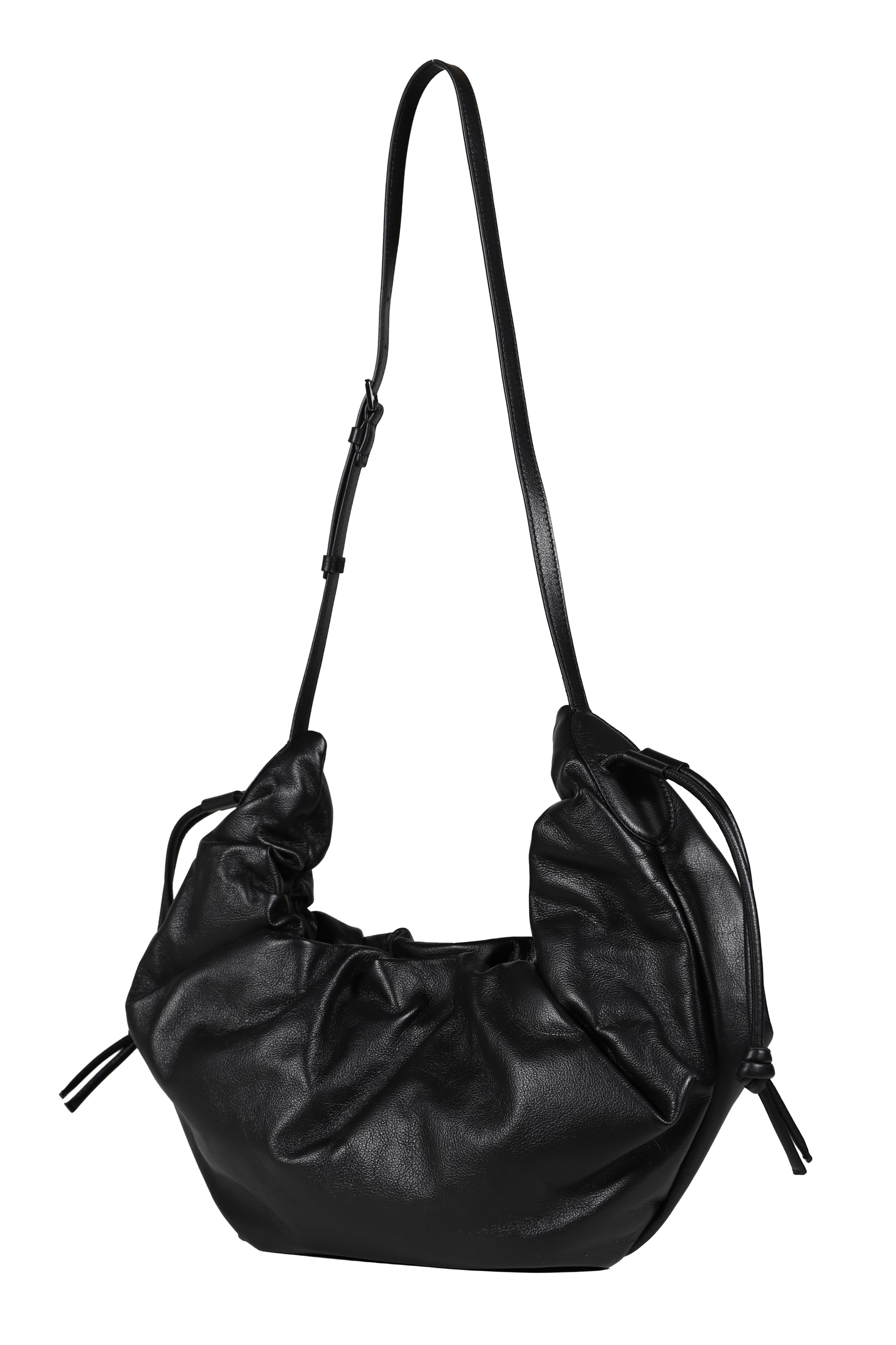 SCRUNCHIE HOBO SMALL / BLACK 