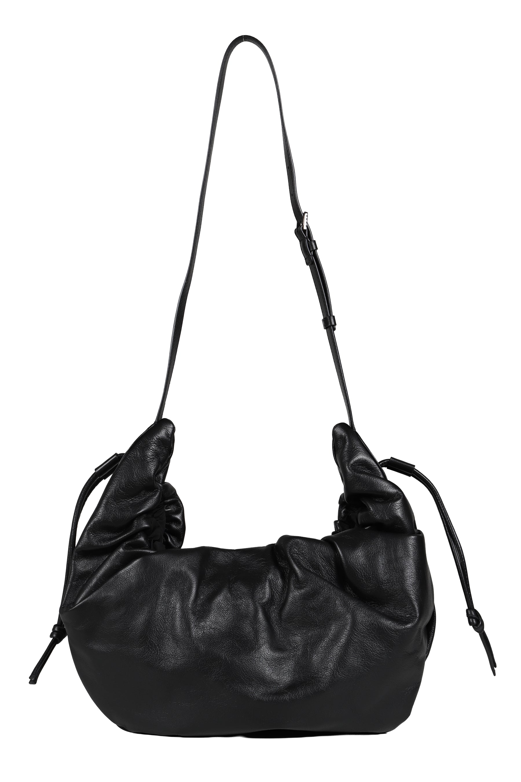 SCRUNCHIE HOBO SMALL / BLACK 
