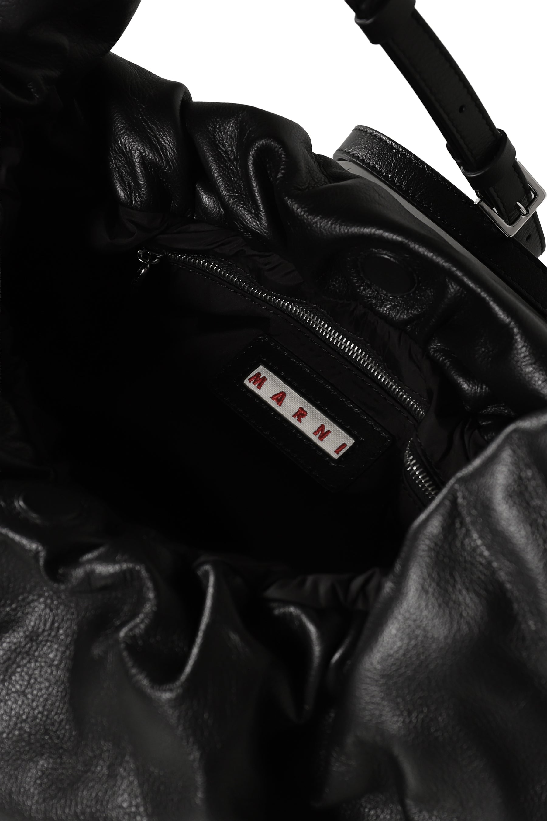 SCRUNCHIE HOBO SMALL / BLACK 