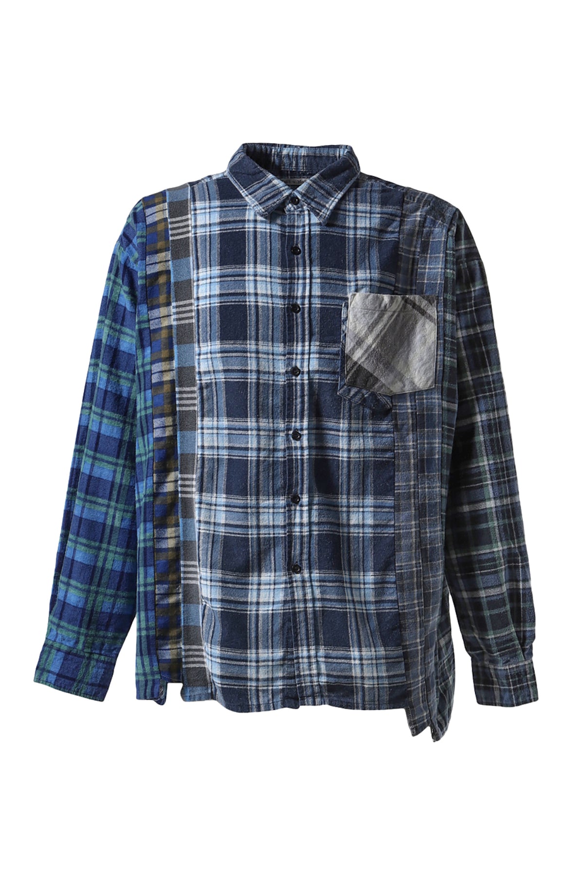 FLANNEL SHIRT -> 7 CUTS WIDE SHIRT / ASSORTED