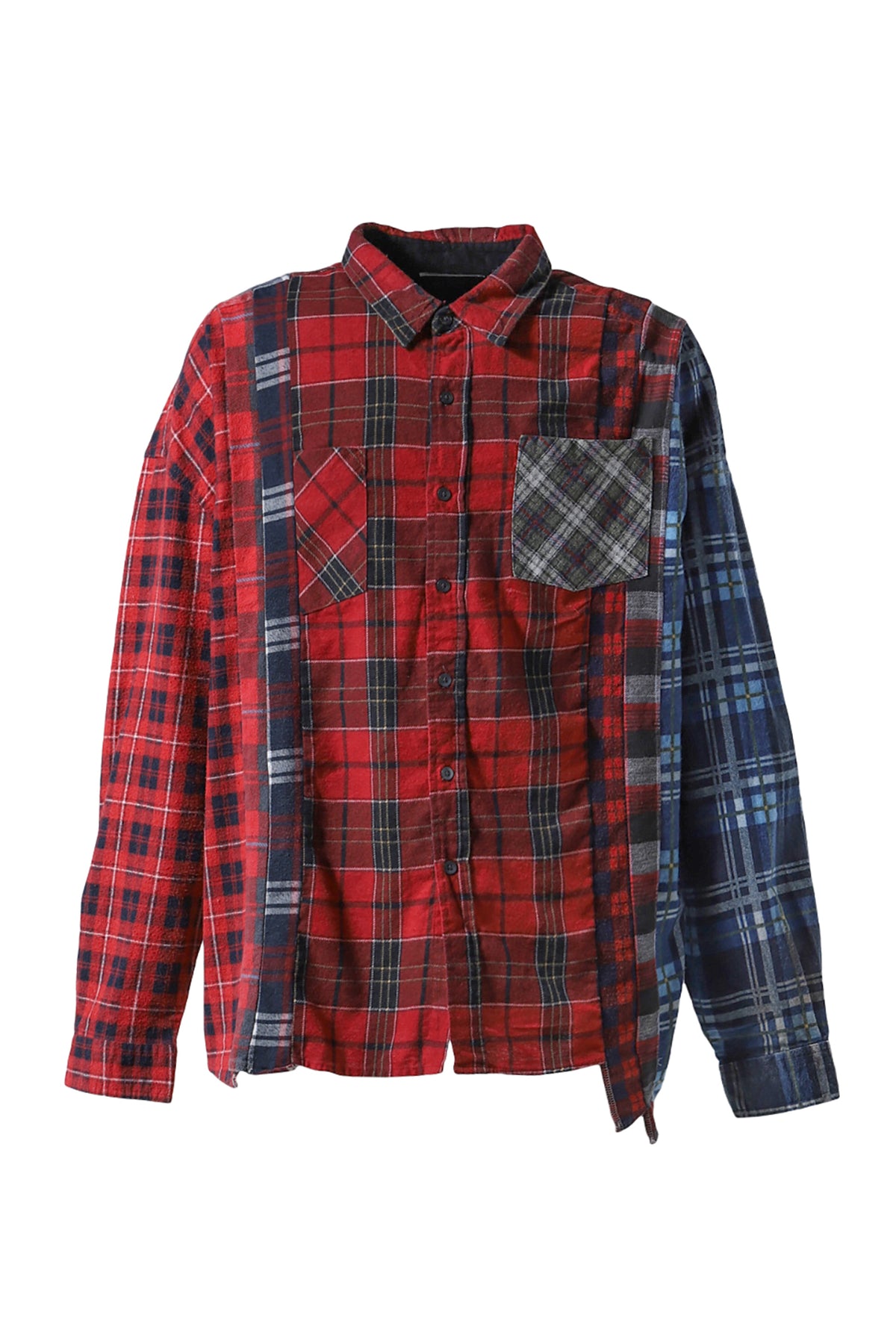 FLANNEL SHIRT -> 7 CUTS WIDE SHIRT / ASSORTED