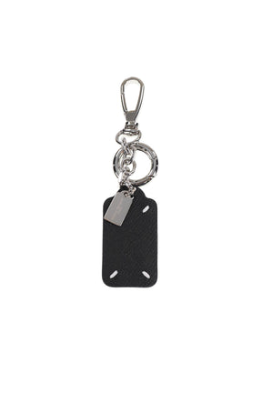 DOUBLE TAG KEYRING SMALL / BLK