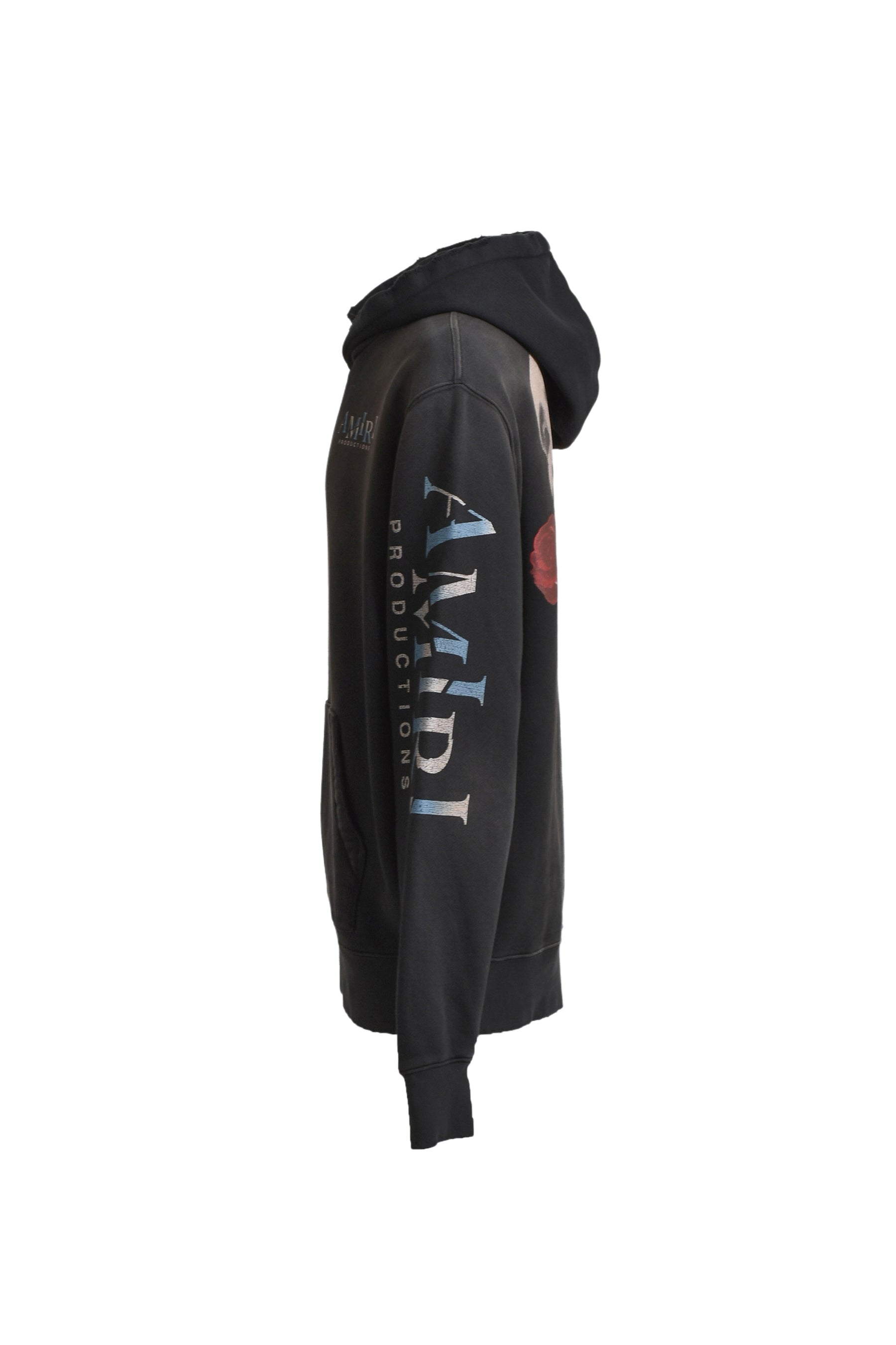 THEATRE MASKS HOODIE / BLK