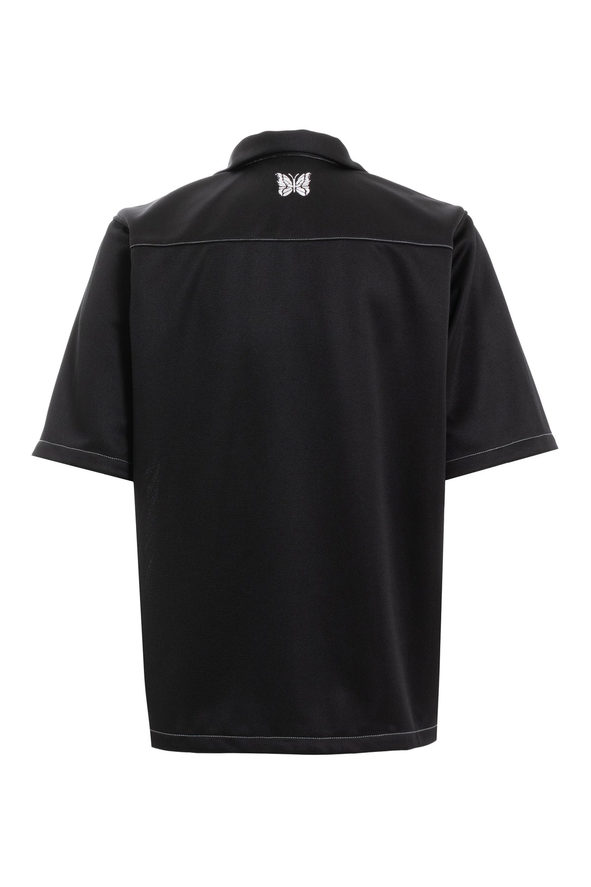 S/S TRACK SHIRT - POLY SMOOTH(EXCLUSIVE) / BLK WHT