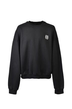 BH CREW SWEAT / BLK