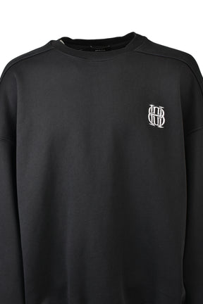 BH CREW SWEAT / BLK