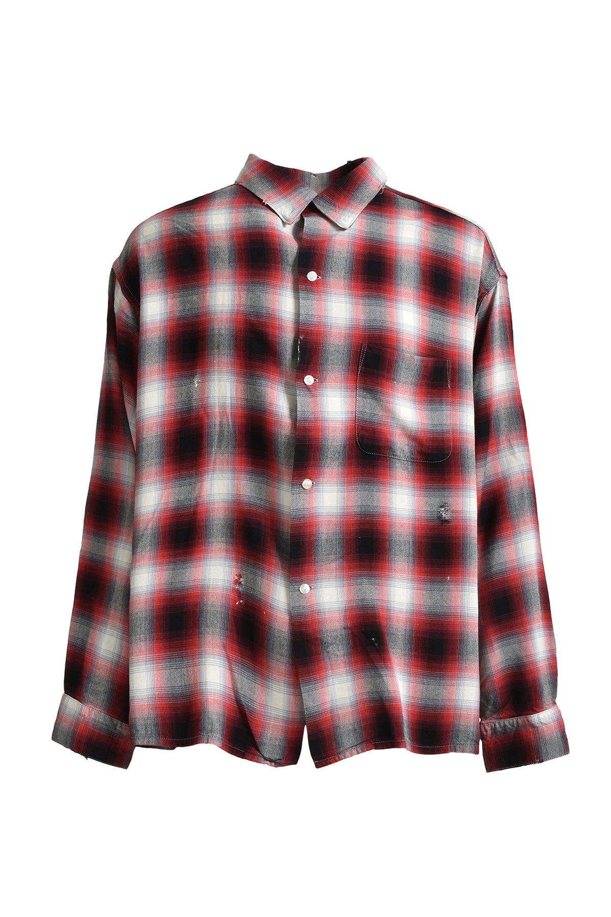 LM_CHECK SHIRT/CHECK / RED