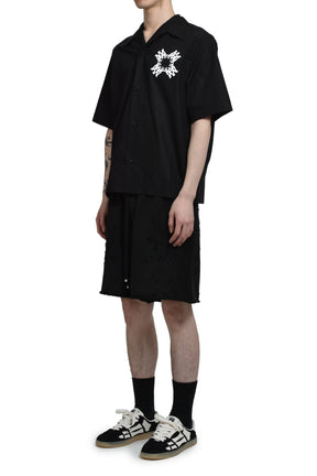AMIRI BOWLING SHIRT / BLK