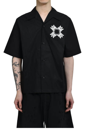 AMIRI BOWLING SHIRT / BLK