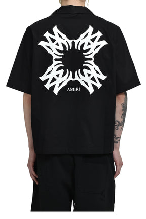AMIRI BOWLING SHIRT / BLK