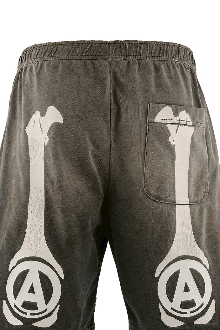 SAINT Mxxxxxx × BOUNTY HUNTER Collaboration BH_CUT SEW SHORTS/BONE