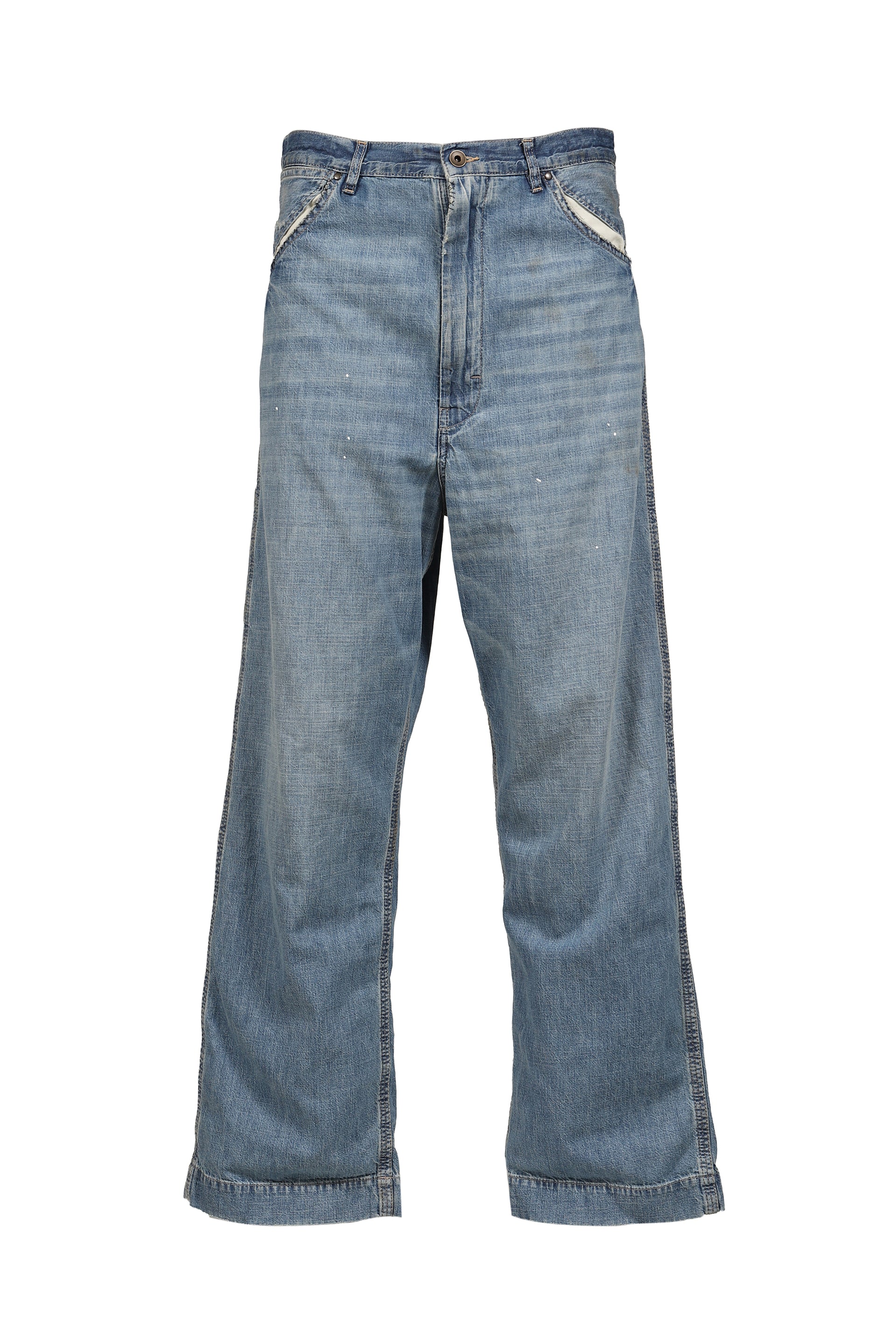 PANTS / BLU WASHED