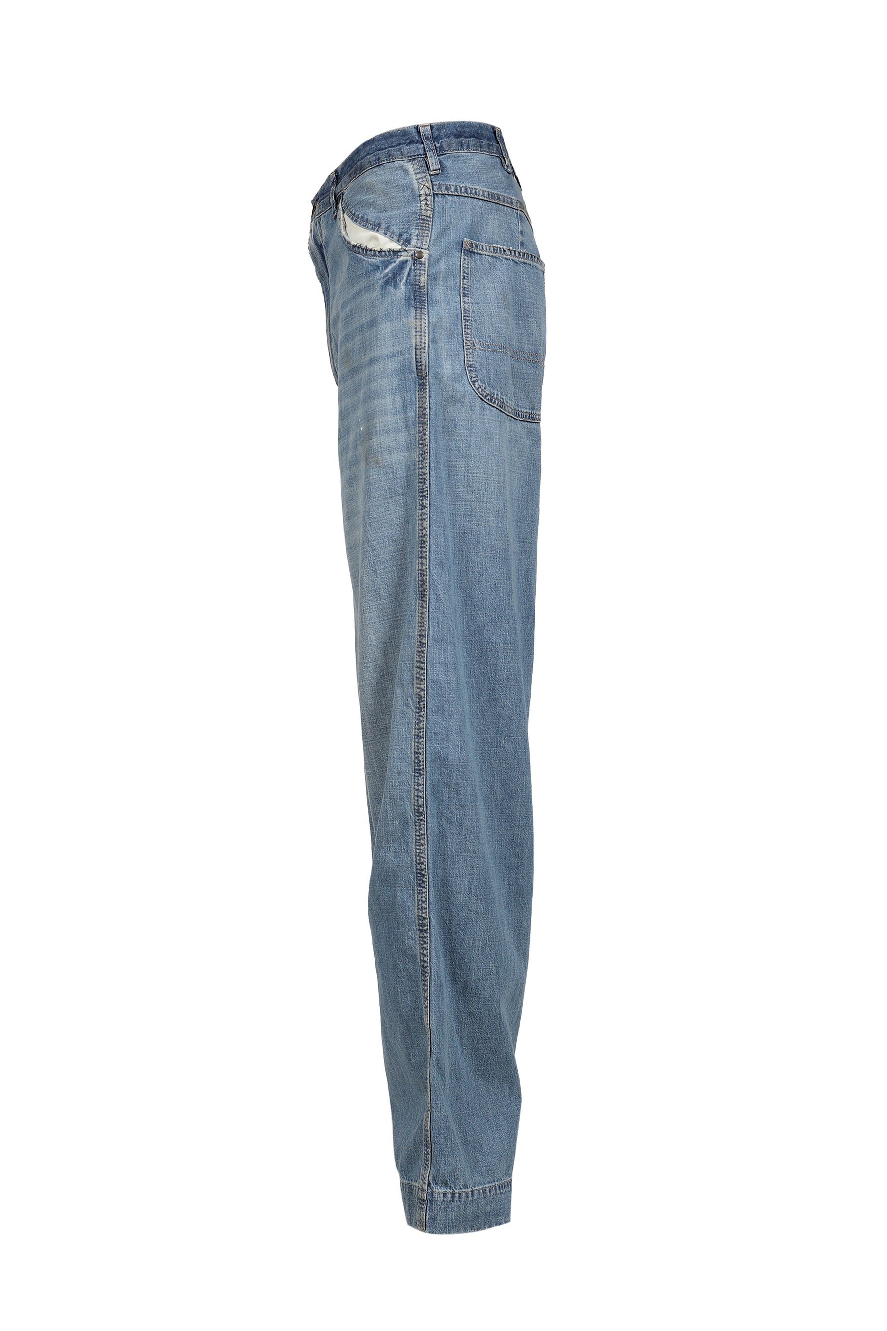 PANTS / BLU WASHED