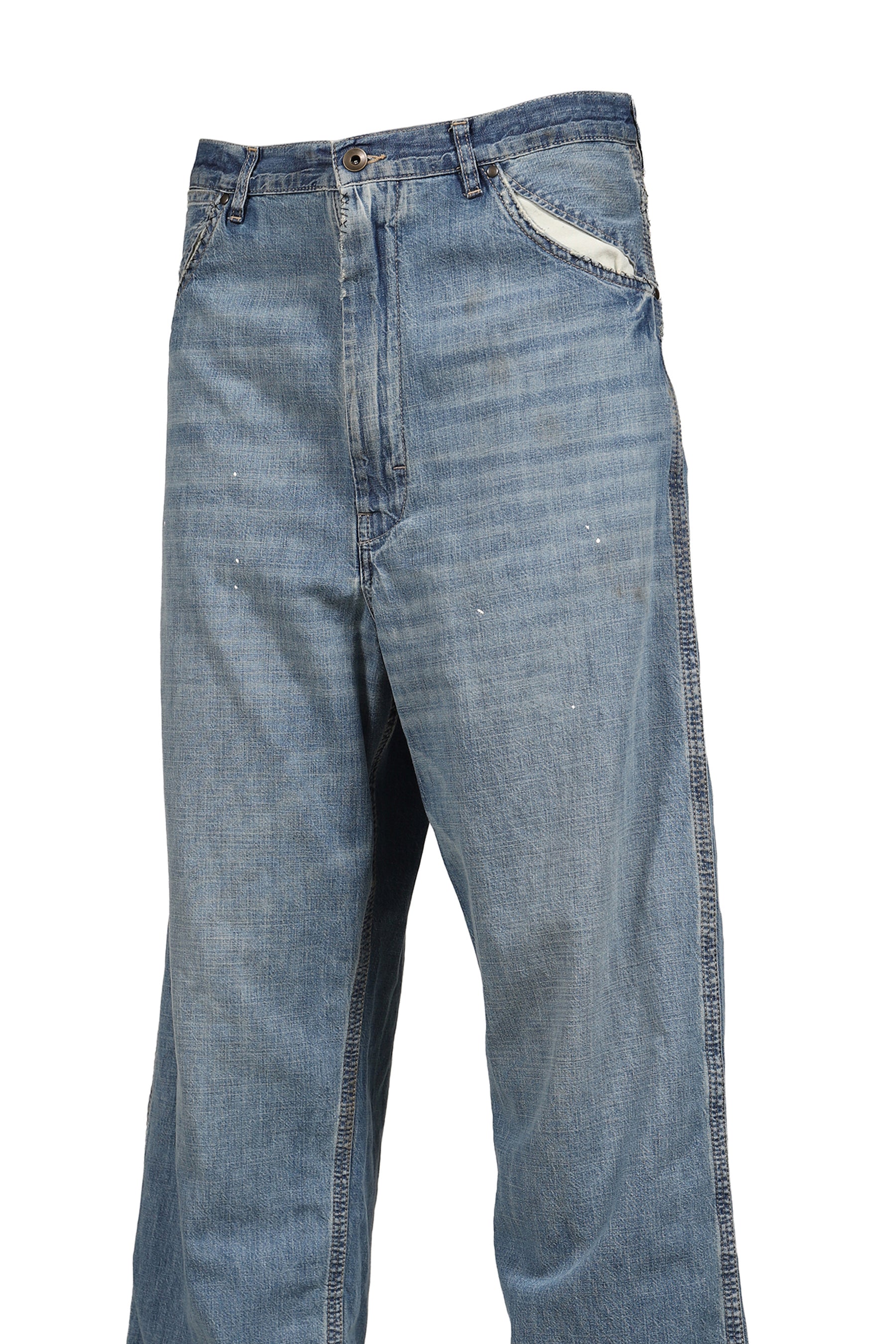 PANTS / BLU WASHED
