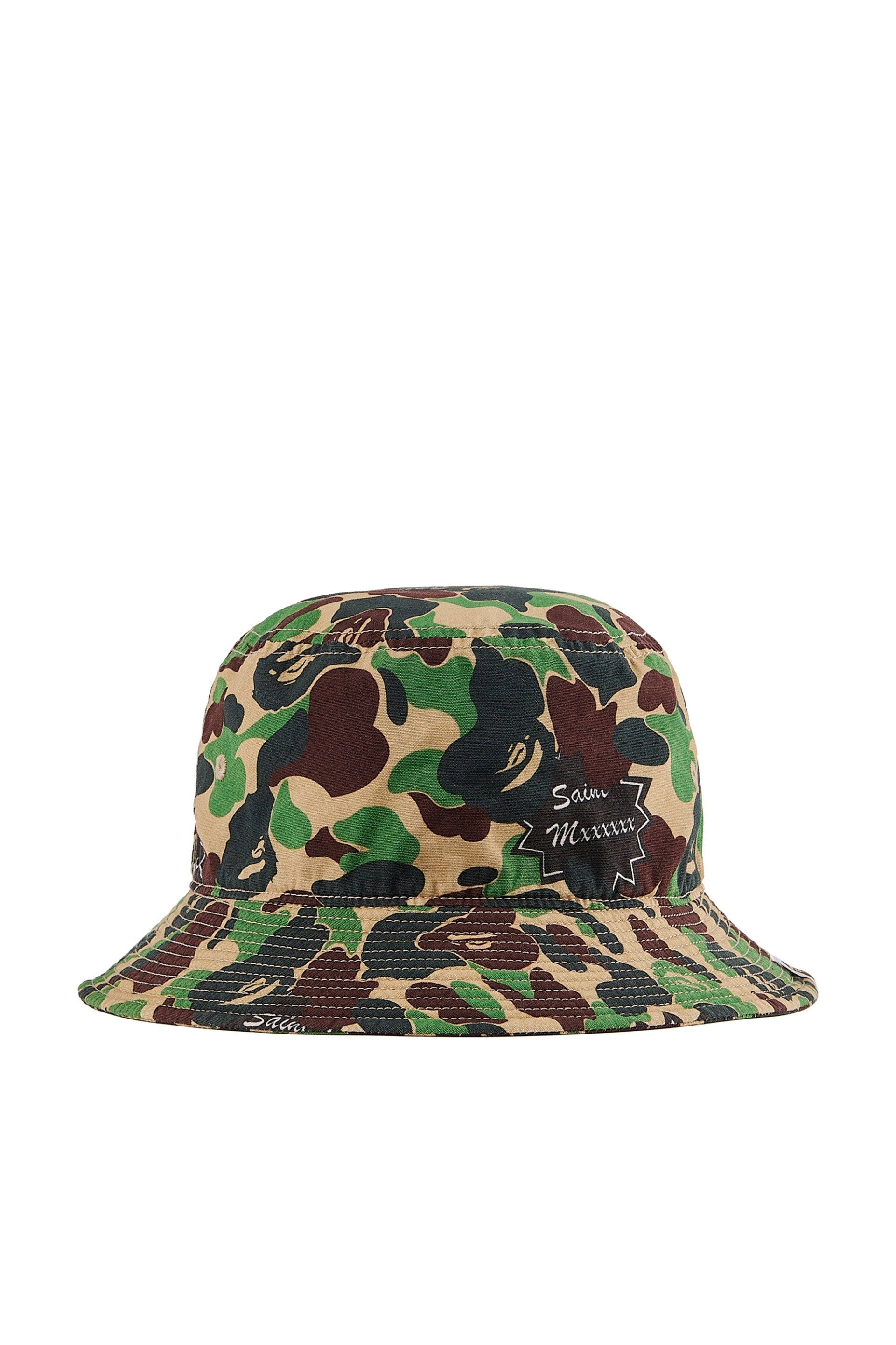 SAINT Mxxxxxx × BAPE® AP_BUCKET HAT/ST APE / CAMO